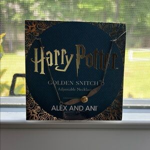 Alex and Ani Gold-Tone Golden Snitch Necklace